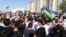 Протестный митинг в каракалпакской столице Нукусе, 1 июля 2022 г.