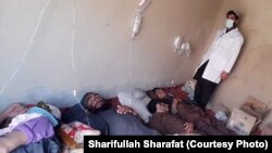 بیماران مبتلا به مرض کولرا در ولایت هلمند