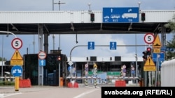 Беларустун Польша менен чек арасы. 