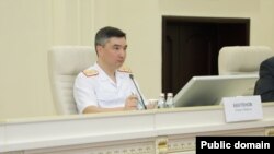 Олжас Бектенов в бытность главой антикоррупционной службы