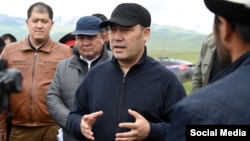 Садыр Жапаров. Солтон-Сары. 27-июнь, 2022-жыл. 