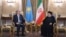 Kazakh President Qasym-Zhomart Toqaev met with Iranian President Ebrahim Raisi in Tehran on June 19.