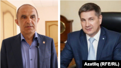 Энгел Фәттахов (с) һәм Ленар Зарипов (у)