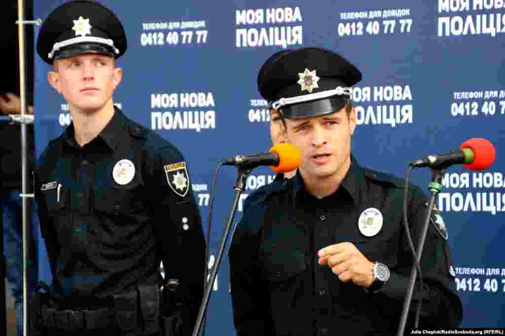 Начальник Управління патрульної служби МВС в місті Києві&nbsp;Олександр Фацевич