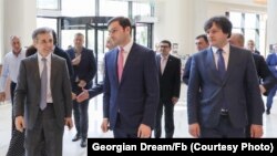 Бидзина Иванишвили, Торнике Рижвадзе и Ираклий Кобахидзе (2019 год)