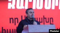 «Դիմադրության» շարժման առաջնորդներից Իշխան Սաղաթելյանը, արխիվ