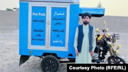 مطیع الله ویسا فعال حقوق آموزش کودکان که از چندین ماه به این طرف توسط طالبان بازداشت و به زندان انداخته شده است