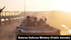 Перасоўваньне беларускай вайсковай тэхнікі ў межах праверкі сіл рэагаваньня, 4 траўня 2022