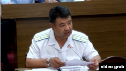 Бажы кызматынын төрагасы Самат Исабеков.