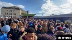 Центральний залізничний вокзал Києва, 25 лютого 2022 року