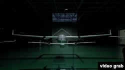 Өзбекстандын "Лочин" деп аталган дрону. Тиешелүү мекеме тараткан сүрөт.