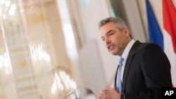 Канцлер Аўстрыі Карл Нэгамэр 