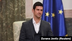 Сербиялык теннисчи Новак Жокович. 