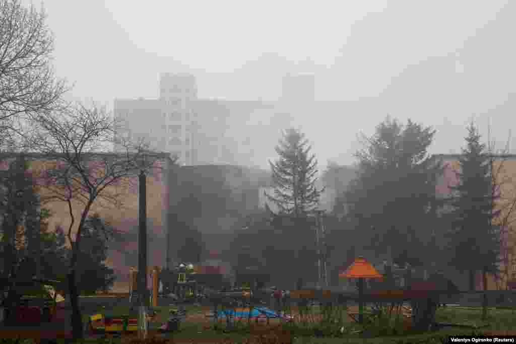 There was no immediate word on whether the crash was an accident or linked to Russia&#39;s ongoing invasion of Ukraine.