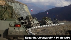 Խաղաղապահները՝ Լեռնային Ղարաբաղում, նոյեմբեր, 2020թ․