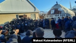 Малик Аликеев менен коштошуу зыйнаты. 19-январь, 2023-жыл. Талас. 