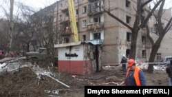 Наслідки ракетних ударів по Запоріжжю, архівне фото 