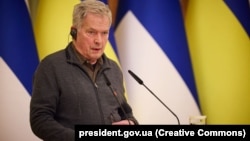 Президент Финляндии в Киеве, январь 2023
