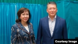 Тимур Қулибоев бо ҳамсараш Динора