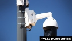 Бишкек шаарынын көчөлөрүнө коюлган видео камералар. ИИМ тараткан сүрөт, 1-февраль, 2023