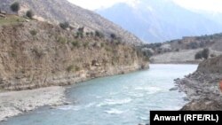 بخشی از دریای کنر که آب های آن به صورت مستقیم به قلمرو پاکستان جاری است 