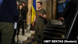 Ուկրաինայի նախագահ Վլադիմիր Զելենսկին հարցազրույց է տալիս Reuters-ին, Կիև, 1-ը մարտի, 2022թ․