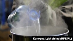 Пункт обігріву для біженців з України