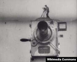 Кадр из фильма "Человек с киноаппаратом"