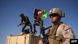  تعدادی از سربازان اردوی پیشین افغانستان 