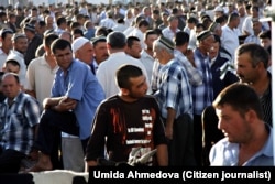 Умида Аҳмедова мол бозорида олган суратлардан бири. Архив.