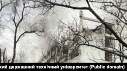 Приазовський державний технічний університет в Маріуполі у квітні 2022 року