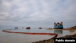 Танкер «Волгонефть-239», потерпевший крушение в Керченском проливе 15 декабря 2024 года