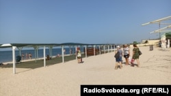 Бердянський пляж в окупації, 2022 рік