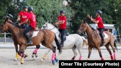 Кыргызстандын хорсбол боюнча курама командасы.  Франция, 30-июль, 2022-жыл.