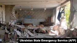 Դնեպրոպետրովսկի ուսումնական կենտրոններից մեկը հրեթիռակոծությունից հետո, 8-ը օգոստոսի, 2022թ․