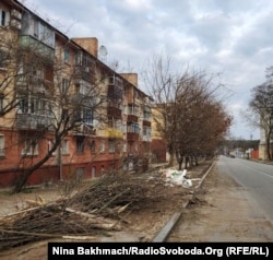 Вулиця Чернігова, яку обстрілювали росіяни