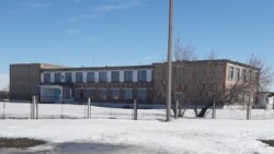 Сельская школа в селе Орнек. Костанайская область.