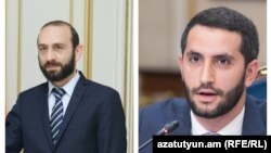 ՀՀ ԱԳ նախարար Արարատ Միրզոյան, ԱԺ փոխնախագահ Ռուբեն Ռուբինյան, արխիվ