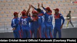 آرشیف - اعضای تیم ملی کریکت افغانستان