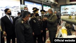 Ադրբեջանի պաշտպանության նախարար Զաքիր Հասանովը Իրանում, 25-ը հունվարի, 2022թ.