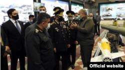 Ադրբեջանի պաշտպանության նախարար Զաքիր Հասանովը Իրանում, 25-ը հունվարի, 2022թ.