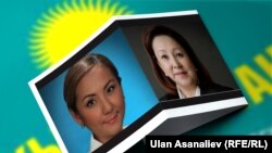 Чолпон Эсенаманова и Эльмира Жумалиева.