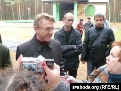 Ігар Маслоўскі вёў сход у Берасьці