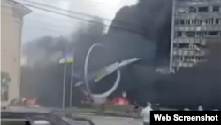 Հրթիռներից մեկն ընկել է Վիննիցայի կենտրոնում