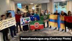 Русиядәге халыкларның бәйсезлеген таләп итеп Прагада узган чара, 24 июль 2022