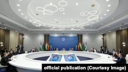 Борбор Азия мамлекет башчыларынын төртүнчү кеңешмеси. 21-июль, 2022-жыл. Чолпон-Ата шаары.