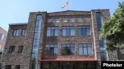 Armenia - The building of the Supreme Judicial Council, Yerevan, May 26, 2022.