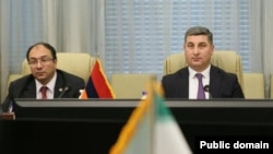 Իրանում ՀՀ դեսպան Արսեն Ավագյանը և ՀՀ տարածքային կառավարման և ենթակառուցվածքների նախարար Գնել Սանոսյանը