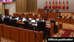 Жогорку Кеңештин жалпы жыйындар залы.