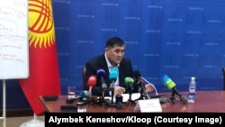 УКМКнын төрагасы Камчыбек Ташиев.